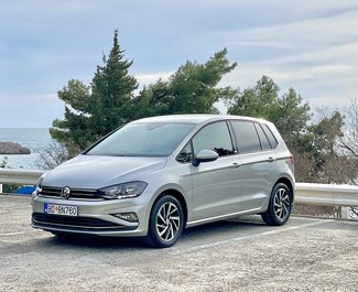 Rent a Volkswagen Golf 7+ Sportsvan in Budva Montenegro