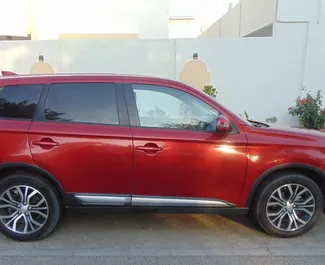 Mitsubishi Outlander 2020 available for rent in Dubai, with 250 km/day mileage limit.