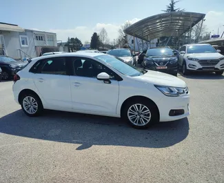 Citroen C4 2017 car hire in Greece, featuring ✓ Diesel fuel and 116 horsepower ➤ Starting from 33 EUR per day.