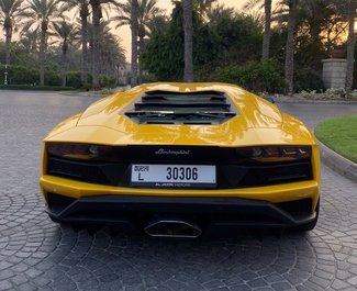 Rent a Lamborghini Aventador S in Dubai UAE