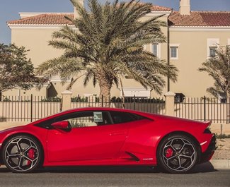 Rent a Lamborghini Huracan Evo in Dubai UAE
