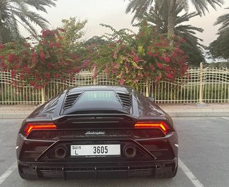 Rent a Lamborghini Huracan Evo in Dubai UAE