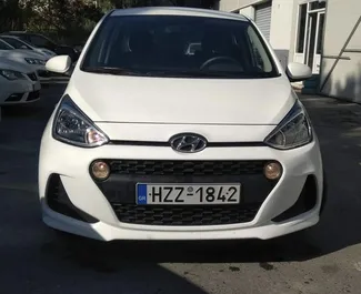 Car Hire Hyundai i10 #1257 Manual in Crete, equipped with 1.0L engine ➤ From Michail in Greece.