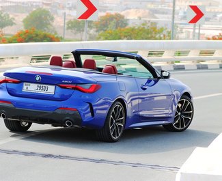 BMW 420 Convertible, Automatic for rent in  Dubai