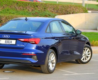 Audi A3, Petrol car hire in UAE