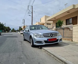 Mercedes-Benz C-Class rental. Comfort, Premium Car for Renting in Cyprus ✓ Deposit of 500 EUR ✓ TPL, CDW, SCDW, FDW, Theft, Young insurance options.