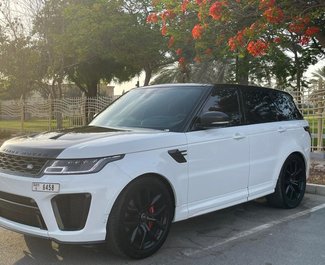 Cheap Range Rover Sport-SVR, 5.0 litres for rent in  UAE