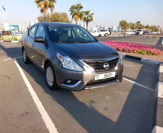 Car Hire Nissan Versa #6273 Automatic in Dubai, equipped with 1.6L engine ➤ From Karim in the UAE.