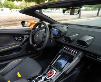 Lamborghini Huracan Evo Cabrio, 2022 rental car in UAE