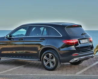 Mercedes-Benz GLC-Class 2019 car hire in Montenegro, featuring ✓ Diesel fuel and 150 horsepower ➤ Starting from 100 EUR per day.