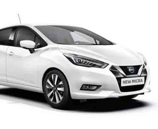 Rent a Nissan Micra in Rhodes Greece