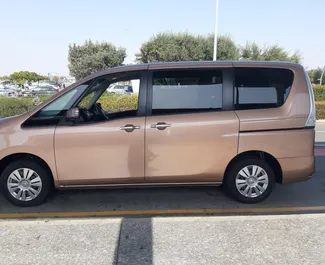 Nissan Serena 2016 car hire in Cyprus, featuring ✓ Petrol fuel and 120 horsepower ➤ Starting from 60 EUR per day.