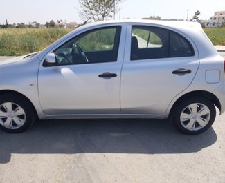 Nissan March, 2019 rental car in Cyprus
