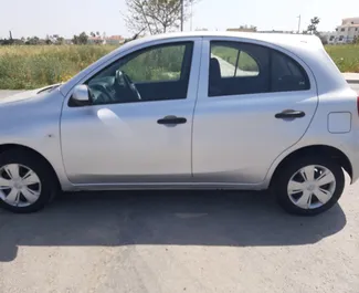 Car Hire Nissan March #6509 Automatic in Larnaca, equipped with 1.2L engine ➤ From Panicos in Cyprus.