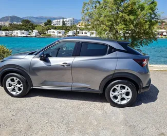 Nissan Juke 2022 car hire in Greece, featuring ✓ Petrol fuel and 117 horsepower ➤ Starting from 73 EUR per day.