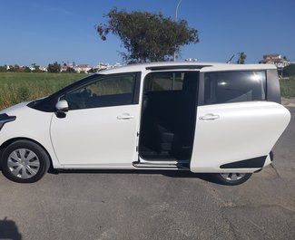 Rent a Toyota Sienta in Larnaca Cyprus