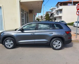 Skoda Kodiaq 2023 car hire in Greece, featuring ✓ Diesel fuel and 150 horsepower ➤ Starting from 30 EUR per day.