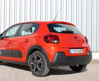 Citroen C3 2023 available for rent in Crete, with unlimited mileage limit.