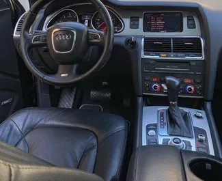 Audi Q7 2011 car hire in Albania, featuring ✓ Diesel fuel and 272 horsepower ➤ Starting from 80 EUR per day.