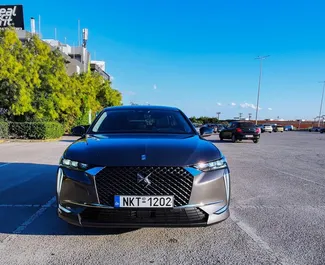 Front view of a rental DS 4 in Thessaloniki, Greece ✓ Car #6498. ✓ Automatic TM ✓ 0 reviews.
