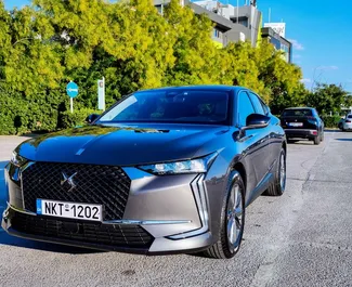 DS 4 2022 car hire in Greece, featuring ✓ Petrol fuel and 130 horsepower ➤ Starting from 30 EUR per day.