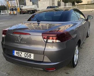 Renault Megane Cabrio 2015 car hire in Cyprus, featuring ✓ Diesel fuel and 145 horsepower ➤ Starting from 30 EUR per day.
