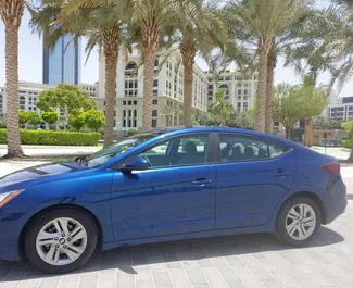 Прокат машины Hyundai Elantra №4862 (Автомат) в Дубае, с двигателем 1,6л. Бензин ➤ Напрямую от Ахме в ОАЭ.
