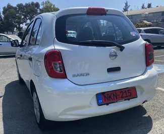 Car Hire Nissan March #2356 Automatic in Limassol, equipped with 1.2L engine ➤ From Alik in Cyprus.