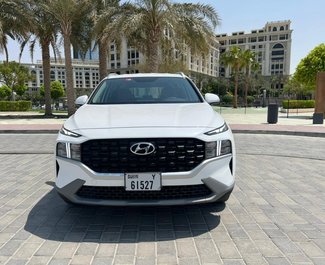 Hire a Hyundai Santa Fe car at Sharjah airport in  UAE