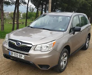 Subaru Forester 2015 with All wheel drive system, available in Tbilisi.