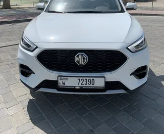 Car Hire MG Motor MG ZS #4870 Automatic in Dubai, equipped with 1.5L engine ➤ From Ahme in the UAE.
