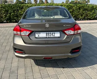 Suzuki Ciaz rental. Economy, Comfort Car for Renting in the UAE ✓ Deposit of 1500 AED ✓ TPL, SCDW, Passengers, Theft insurance options.