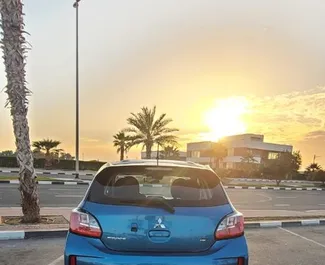 Car Hire Mitsubishi Mirage #6582 Automatic in Dubai, equipped with 1.2L engine ➤ From Karim in the UAE.