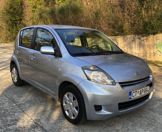 Daihatsu Sirion, 2010 rental car in Montenegro