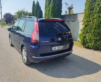 Citroen C4 Grand Picasso 2007 car hire in Albania, featuring ✓ Diesel fuel and 110 horsepower ➤ Starting from 40 EUR per day.