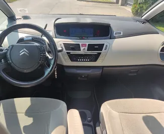 Citroen C4 Grand Picasso rental. Comfort, Premium, Minivan Car for Renting in Albania ✓ Deposit of 100 EUR ✓ TPL, CDW, SCDW, FDW, Theft insurance options.