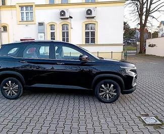 Chevrolet Captiva rental. Comfort, Crossover Car for Renting in Czechia ✓ Without Deposit ✓ TPL, CDW, SCDW, Theft, Abroad insurance options.