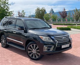 Cheap Lexus LX570, 5.7 litres for rent in  Armenia