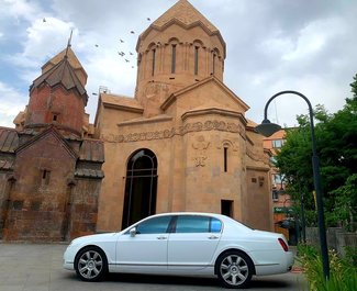 Hire a Bentley Flying Spur car at Yerevan airport in  Armenia