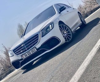 Cheap Mercedes-Benz S-Class, 5.0 litres for rent in  Armenia