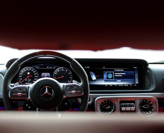 Mercedes-Benz G63 AMG, Petrol car hire in UAE