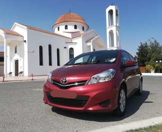 Toyota Yaris, 2012 rental car in Cyprus