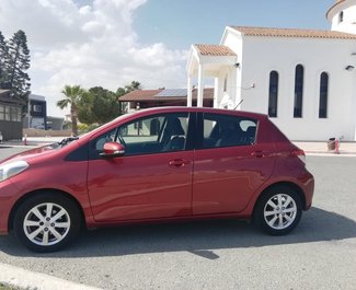 Cheap Toyota Yaris, 1.3 litres for rent in  Cyprus