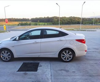 Cheap Hyundai Accent Blue, 1.4 litres for rent in  Turkey