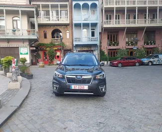 Subaru Forester Limited 2020 для аренды в Тбилиси. Лимит пробега не ограничен.