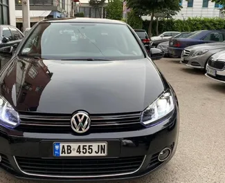Volkswagen Golf 6 rental. Economy, Comfort Car for Renting in Albania ✓ Deposit of 300 EUR ✓ TPL, FDW, Abroad insurance options.