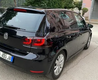 Volkswagen Golf 6 2010 available for rent in Tirana, with 300 km/day mileage limit.