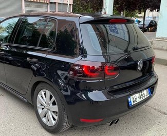 Volkswagen Golf 6, Manual for rent in  Tirana