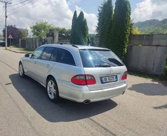 Mercedes-Benz E-Class 2008 car hire in Albania, featuring ✓ Petrol fuel and 155 horsepower ➤ Starting from 27 EUR per day.