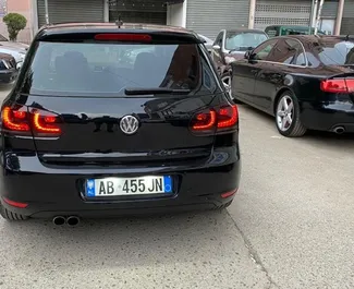 Car Hire Volkswagen Golf 6 #7174 Manual in Tirana, equipped with 2.0L engine ➤ From Aldi in Albania.